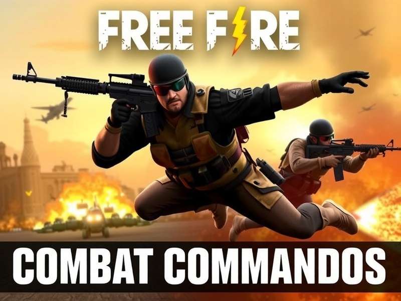 Free Fire Combat Commandos - The Ultimate Battle Royale Experience Free Fire Combat Commandos Game Banner