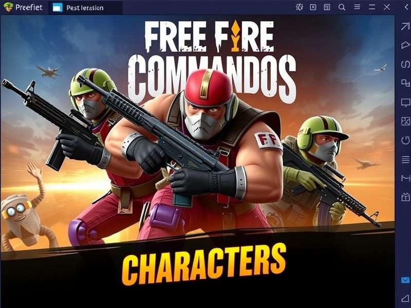 Indian-Inspired Characters in FFCC Free Fire Combat Commandos Characters